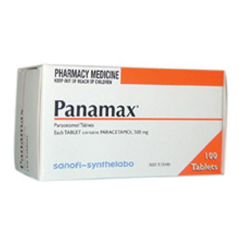 Panamax Tablets - Paracetamol - 500mg - 100 Packet