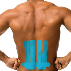 Kinesiology Tape Pre-Cut Back Support