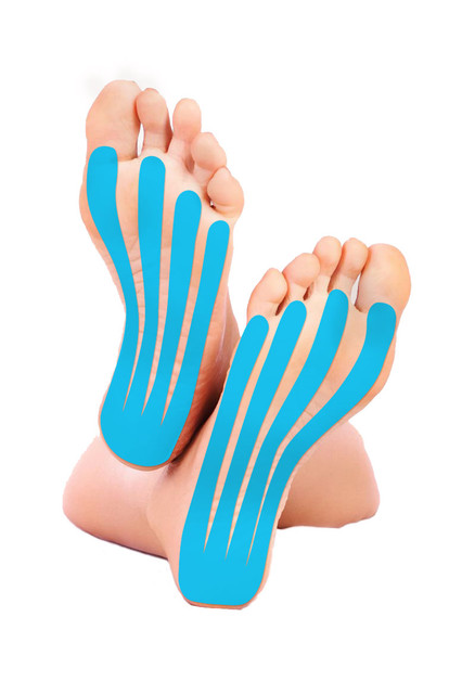 Kinesiology Pre-Cut Foot Support