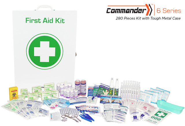 Large First Aid Kits - Tough Metal