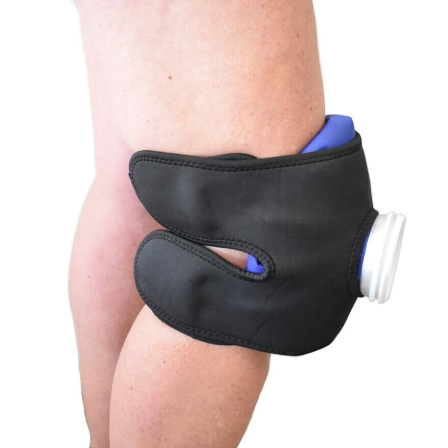 Knee Ice Pack Wrap - Velcro Cold Compression