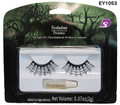 Fabulous silver glitter Spider Web Eyelashes