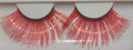 Long Red with Holographic Sparkle Eyelashes
