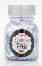 Winter Wonderland Pixie Paint is a magical pastel blend of pinks, blues, and silver, with stars.  It is one of our sheer holographic blends that goes well with just about any colour.