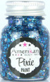 Midnight Blue Pixie Glitter is a deep blue with teal accents and lots of holographic highlights. 
