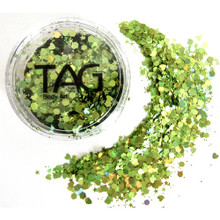 TAG Green Chunky Glitter Mix 10g