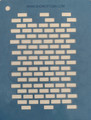 Bricks Stencil
