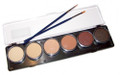 TAG skin Palette 6 x 10g Ivory, Beige, Bisque, Mid Brown, Regular Brown, Earth