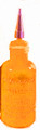 Electric Orange Liquid Bling 15ml- Super bright! Comes with a metal tip for fine line work.