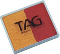 TAG Regular Golden Orange & Red together in a handy container
