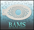 BAM Spiral Eye Stencil 3012 On sale!