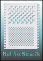 Bad Ass Tweed stencil