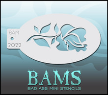 BAM Rose Stencil 2022