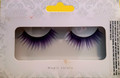 Purple & Black Eyelashes