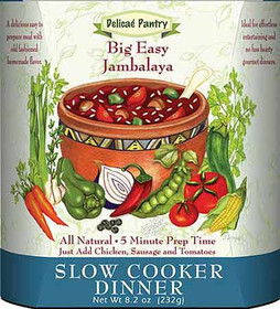 Big Easy Jambalaya Slow Cooker and Insta Pot Meal