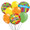 Actual patterns and colors of balloons may vary from those pictured.
