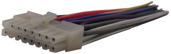 Clarion Wiring Harness Car Stereo 16 pin aWireConnector - Mobilistics™