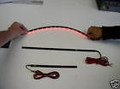 LED light strip 12v 15" 15 LED's Flexable self stick RED