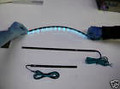 LED light strip 12v 9" 9 LED's Flexable self stick BLUE