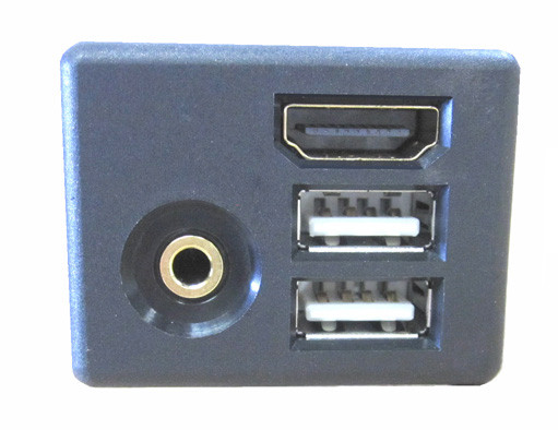FORD USB/AUX/HDMI Knockout Replacement A/V Hub Panel 
