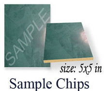 Atova Sample Products Chips Dread making samples for your customers? Wish you had a portfolio already prepared so you didn't have to? Now you do! Available from Atova are these convenient 5X5 handmade samples prepared with actual Atova product. Offered in a variety of finishes and kit sizes you can order from a 12 to 48piece pre-pack set or choose your own, either way, they make a great portfolio!