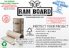 Heavy-Duty temporary floor protection ram board