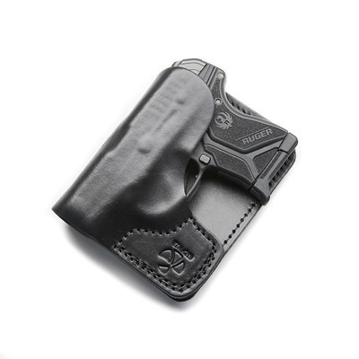 J J Ruger Lcp 2 W Green Crimson Trace Laser Owb Formed Natural Leather Holster Holsters De Invaller Sporting Goods