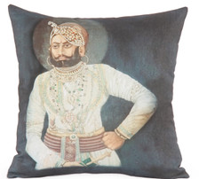 RAJA Photographic Embroidered Pillow