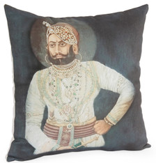RAJA Photographic Embroidered Pillow