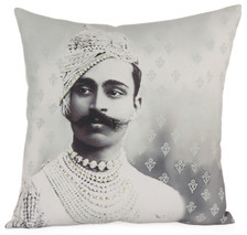 ROYAL Photographic Embroidered Pillow