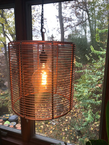 Copper Hanging Lamp LYS 