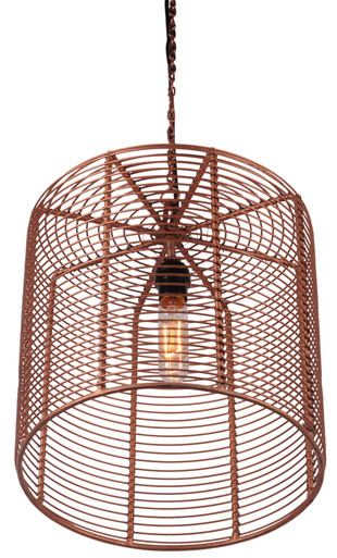 Copper Hanging Lamp LYS 
