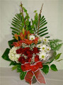 Medium size flower arrangement