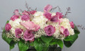 Wedding Head Table Centerpiece Purple And White 
