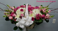  Perfect Gift Flower Basket With Pastel Flowers