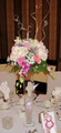 wedding centerpiece hydrangea and orchids