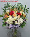 Just For You Vase Arrangement With Spring Flowers