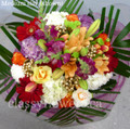  Thinking Of You Round Bouquet With Bright Flowers