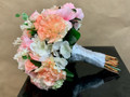 Artificial mixed flowers bridal bouquet