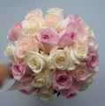 Hand Tied Bridal Bouquet With Roses