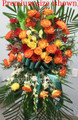  Funeral Standing Flower Spray For Him