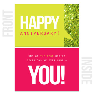 Happy Work Anniversary Cards