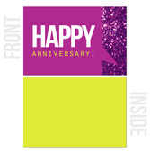 Blank Inside - 10-Pack Happy Work Anniversary Cards