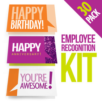 employee recognition cards three 10 packs candid presentations cards