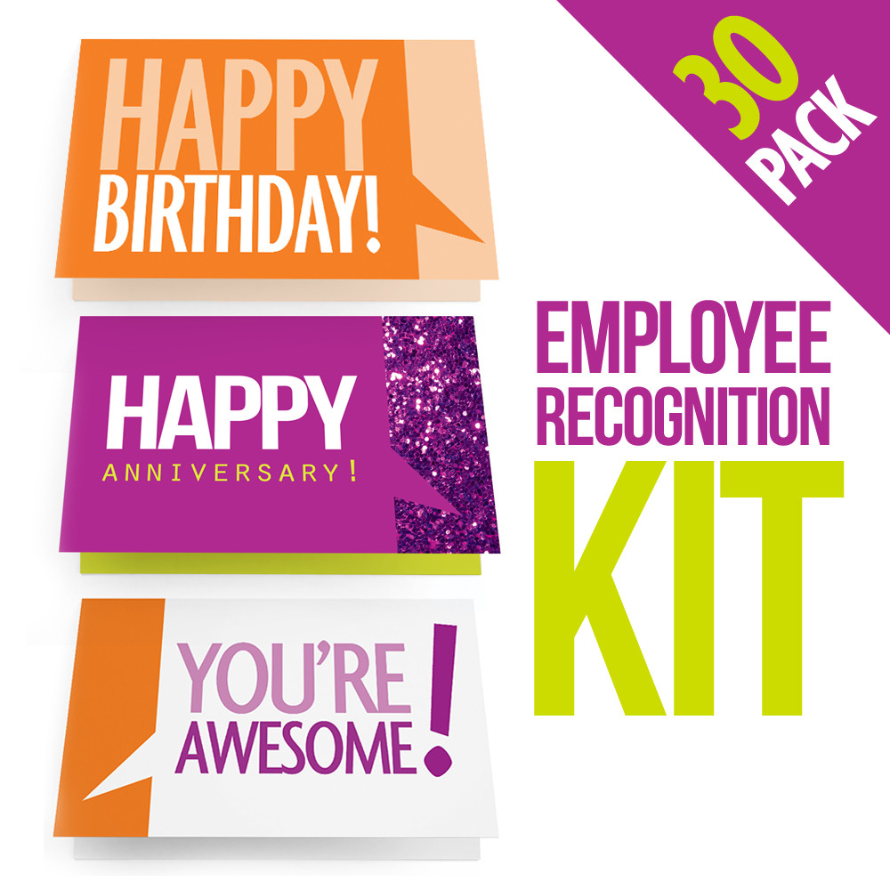 Employee Recognition Cards - Three 10-Packs - Candid Culture Press
