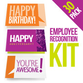 Employee Recognition Cards - Three 10-Packs