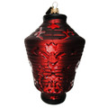 Red Velvet Chinese Lantern Ornament