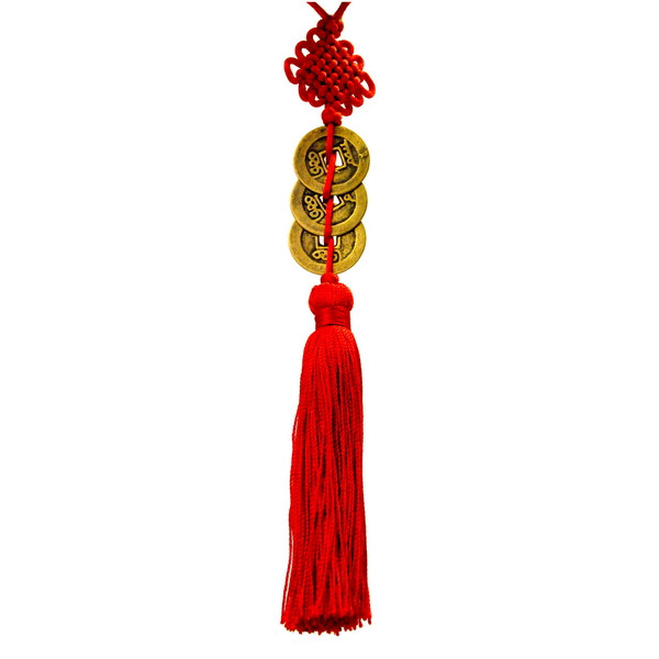 3 Coin Tassel - T-Trove Asian Decor