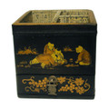 Hand painted Asian Remote Control/ Desk Organizer