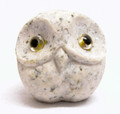 Granite Round Owl 5cm